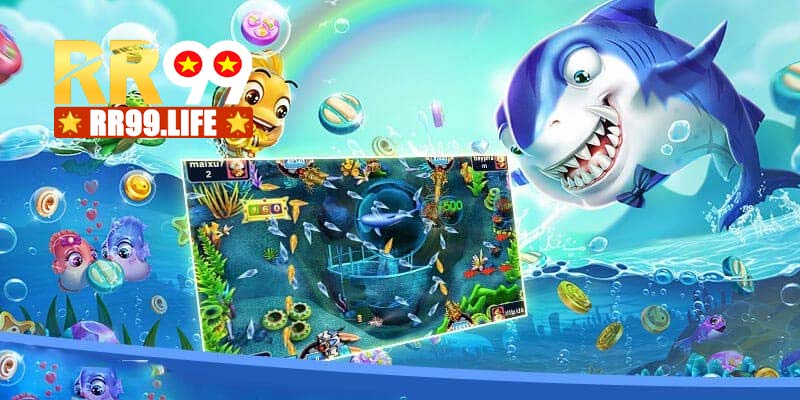 Bắn cá RR99 cung cấp vũ khí đa dạng, sảnh chơi đa dạng